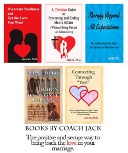 image of books written by coach jack ito phd