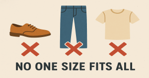 no one size fits all