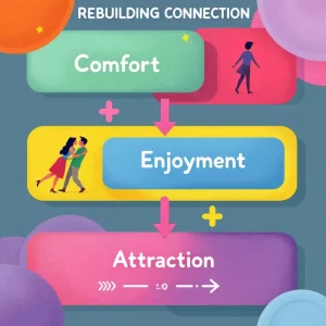 Flowchart comfort, enjoyment, attraction