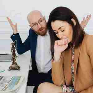husband making his wife stressed